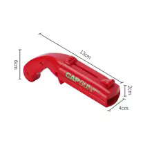 Stainless Steel & ABS Plastic Spring Mechanism Bottle Cap Opener