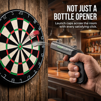 Stainless Steel & ABS Plastic Spring Mechanism Bottle Cap Opener